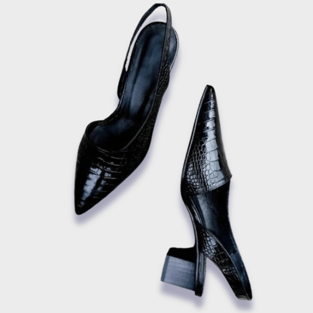 Corentine - Orthopaedic Court Shoes Made from Premium Synthetic Leather