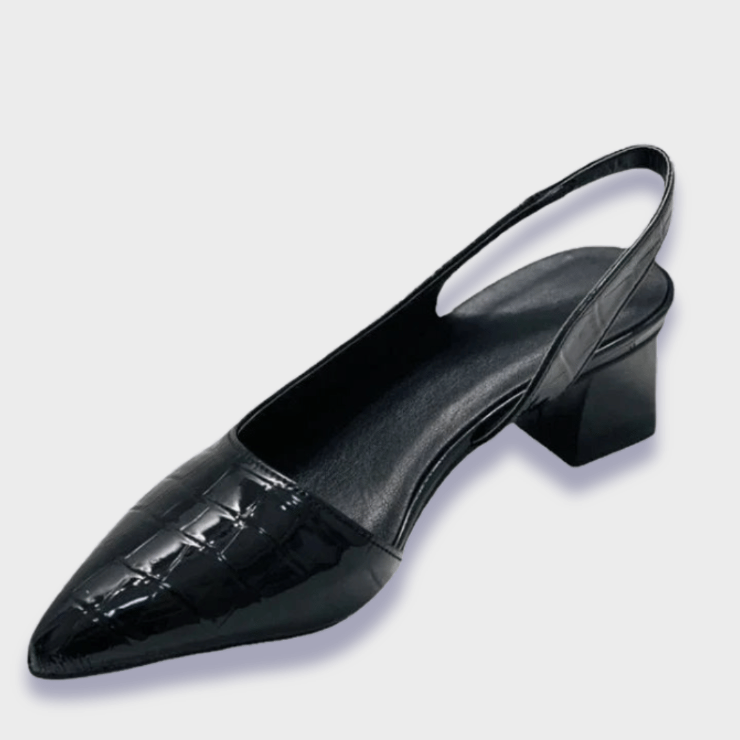 Corentine - Orthopaedic Court Shoes Made from Premium Synthetic Leather