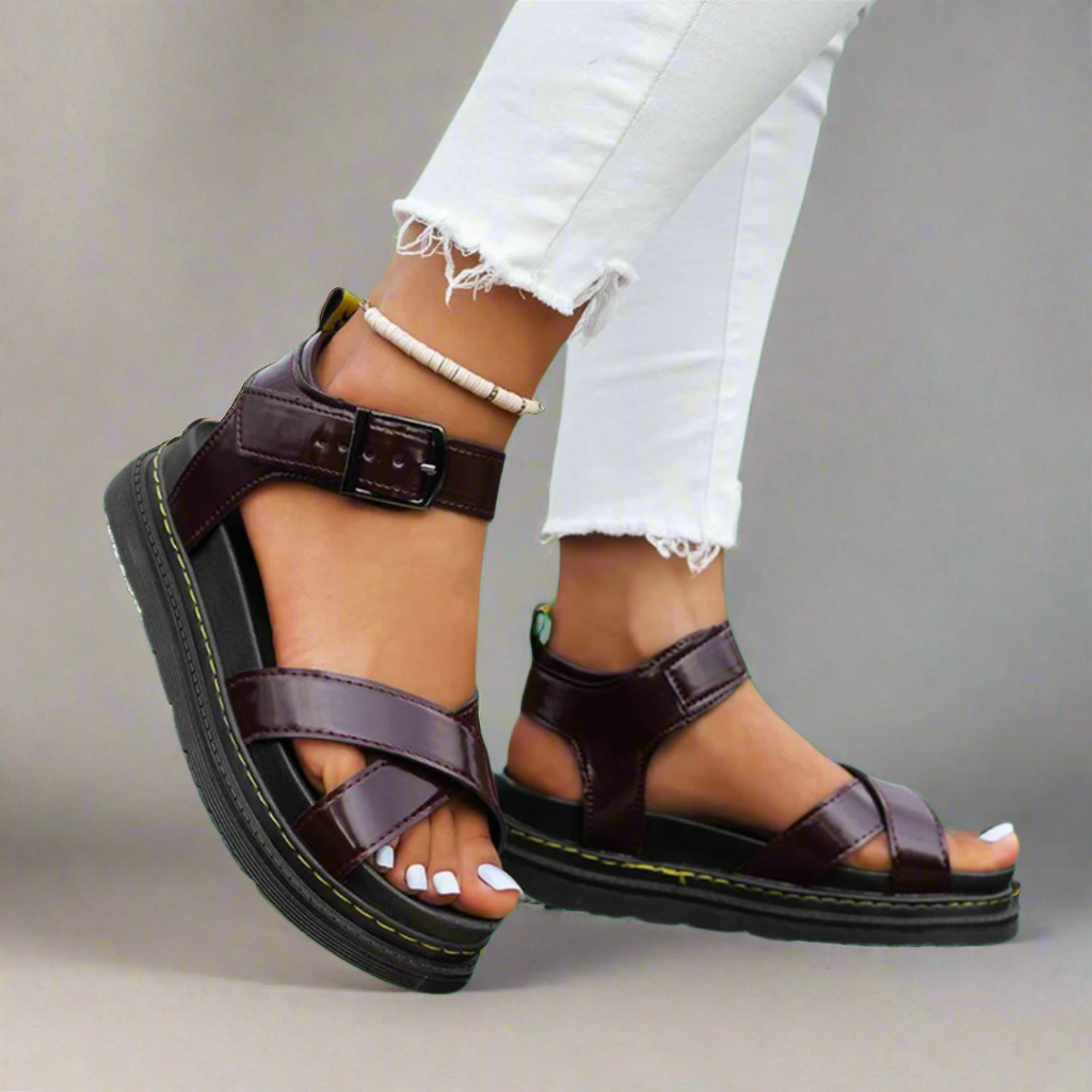 Xénia - Orthopaedic sandals made from high-quality materials for pain-free walking