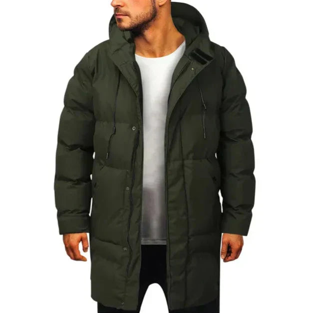Frank™ | Dlouhá zimní péřová bunda pro muže