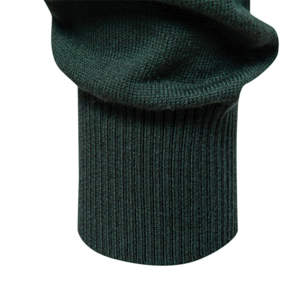 Aiopeson™ | Knitted Sweater with Chest Pattern