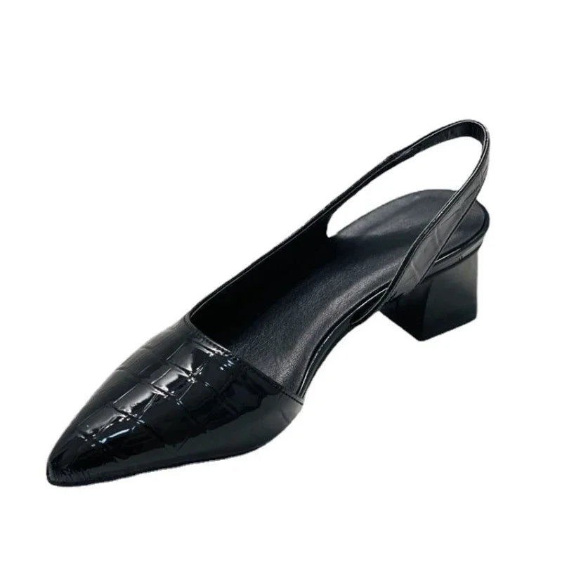 Corentine - Orthopaedic Court Shoes Made from Premium Synthetic Leather