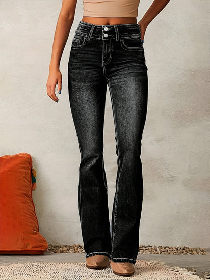 ALANA | Flared High-Waisted Jeans