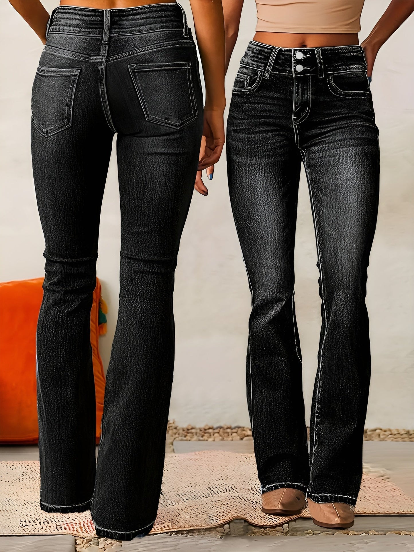 ALANA | Flared High-Waisted Jeans