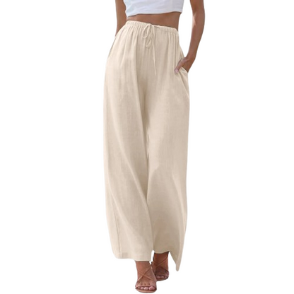 Lenoir™ | High-Waisted Wide-Leg Trousers