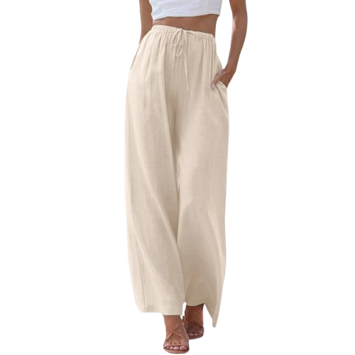 Lenoir™ | High-Waisted Wide-Leg Trousers