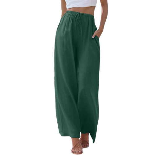 Lenoir™ | Comfortable Wide-Leg Trousers with High Waist