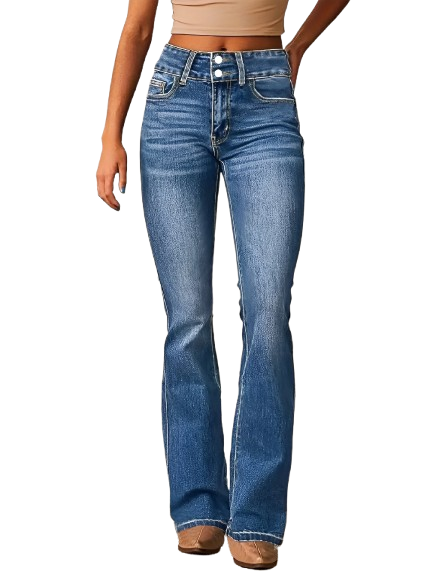 ALANA | Flared High-Waisted Jeans
