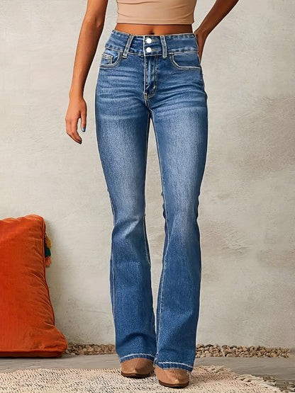 ALANA | Flared High-Waisted Jeans