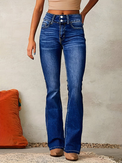 ALANA | Flared High-Waisted Jeans