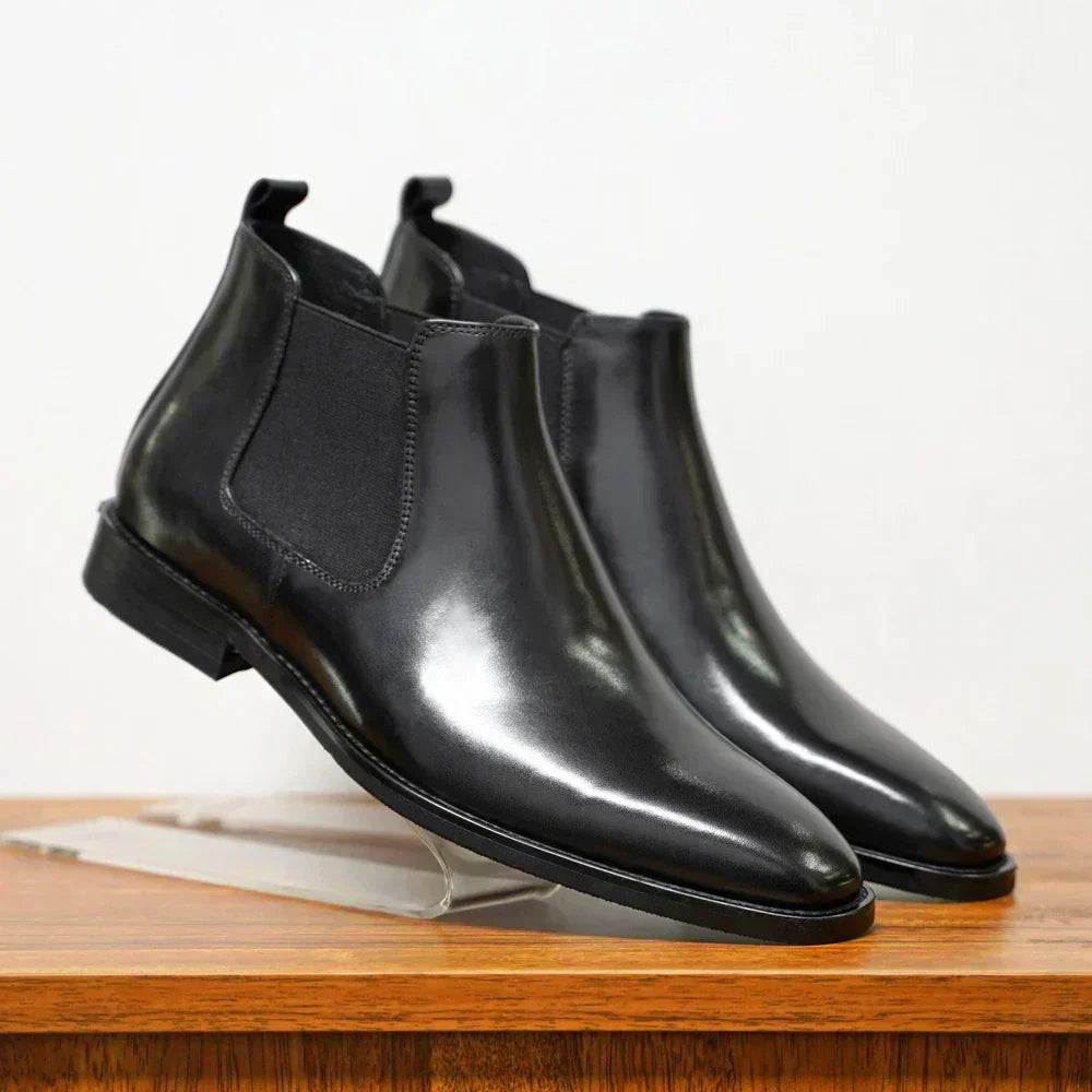 Brian™ | Sophisticated Leather Chelsea Boots
